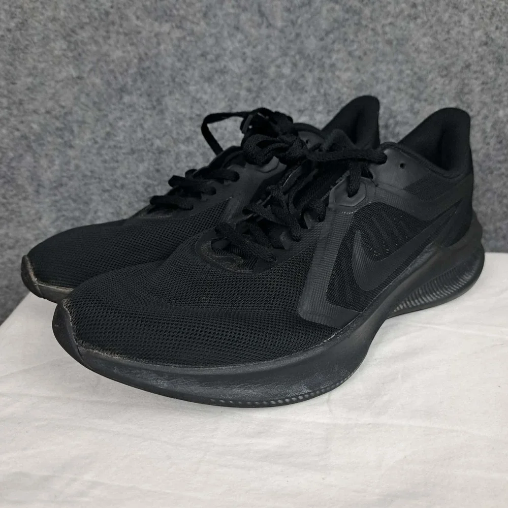 Nike Downshifter 10 Mens 10 Black‎ Iron Grey CI9981-002 Athletic Running Sneaker